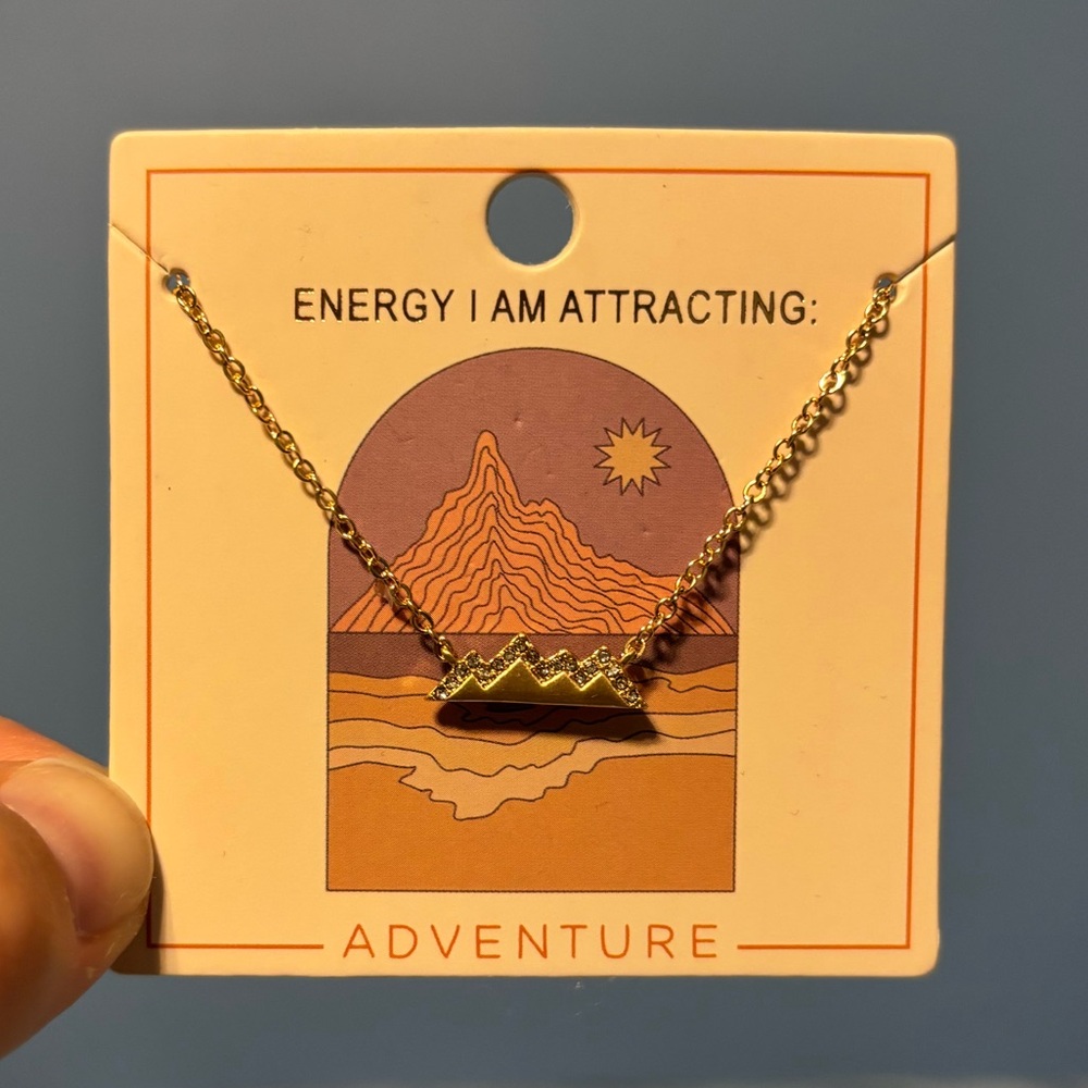 Gold Mountain Necklace